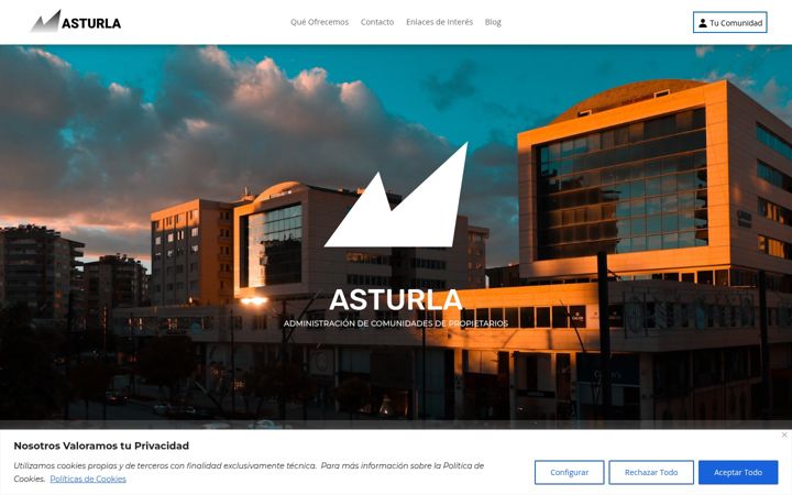 Screenshot of asturla.com
