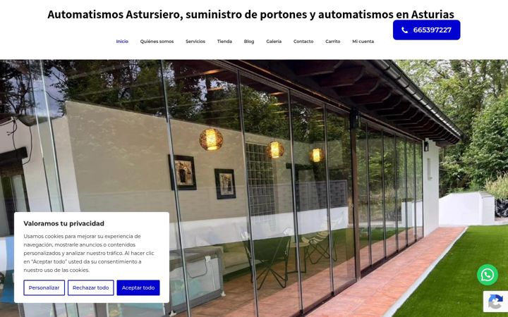 Posnetek zaslona astursieroautomatismos.es