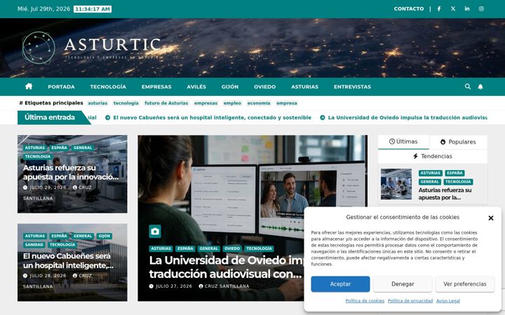 Screenshot of asturtic.es
