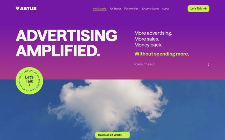 Screenshot of astusgroup.com