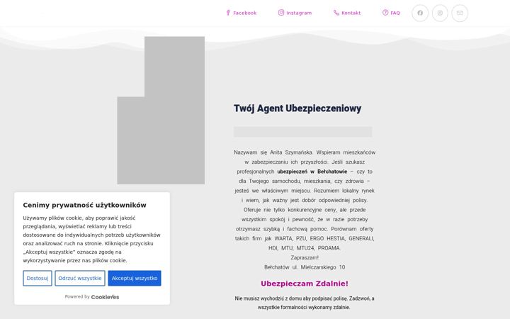 Screenshot of asu-belchatow.pl