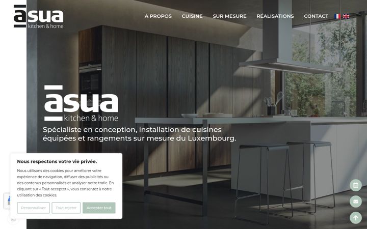 Screenshot of asua.lu