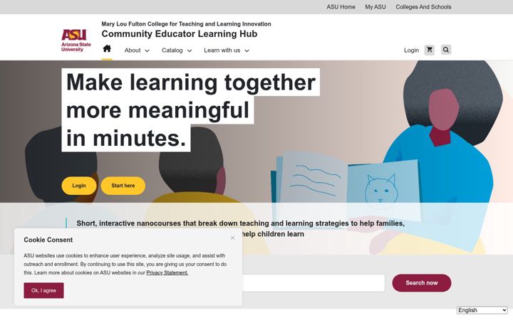 Képernyőkép: asucommunityeducators.org