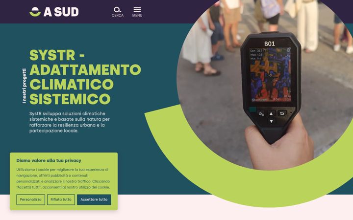 Screenshot of asud.net