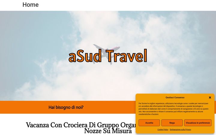 Screenshot of asudtravel.it