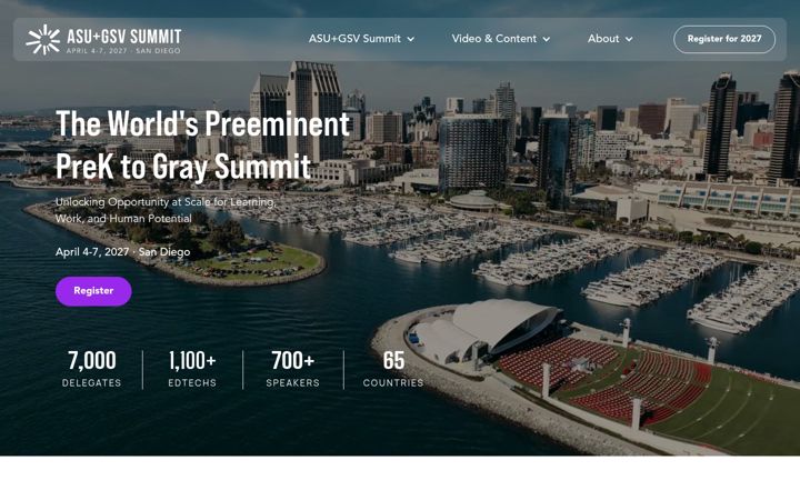 Ekrano kopija asugsvsummit.com