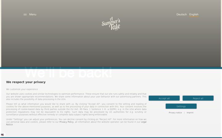 Screenshot of asummerstale.de