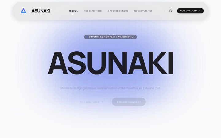 Screenshot of asunaki.com