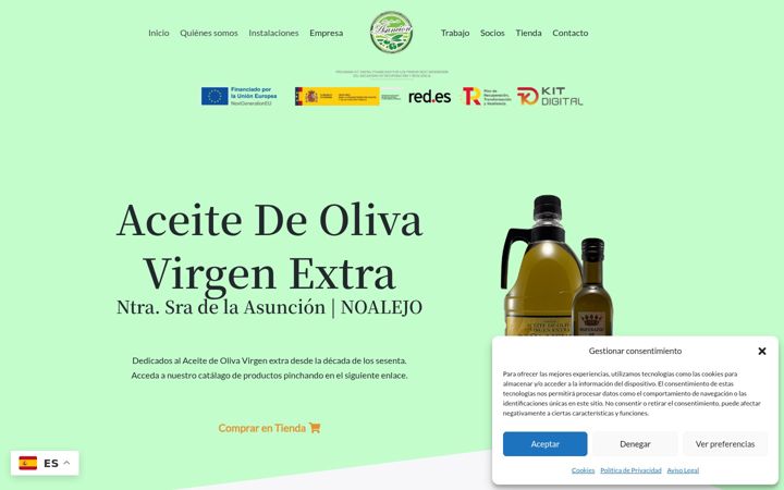Screenshot of asuncionnoalejo.com
