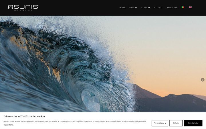 Screenshot of asunis.it