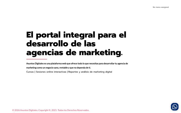 Screenshot of asuntosdigitales.net