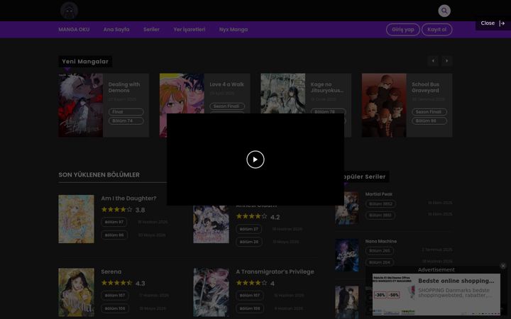 Screenshot of asurascans.com.tr