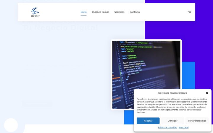 Screenshot of asurnet.com