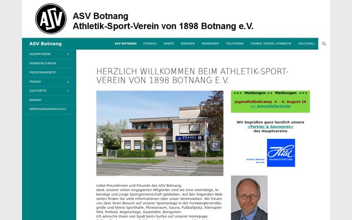 Skærmbillede af asv-botnang.de