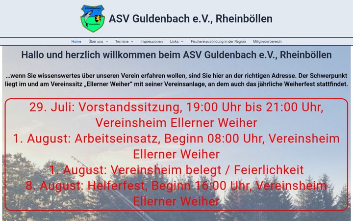 Képernyőkép: asv-guldenbach.de
