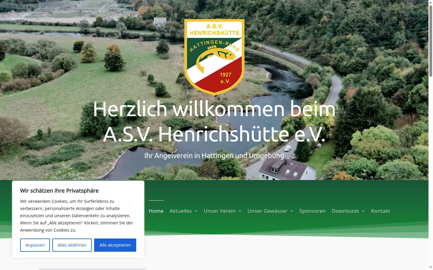 Screenshot tal-banner tal-kunsens muri qabel kwalunkwe interazzjoni