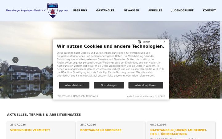 Snímek obrazovky asv-meersburg.de