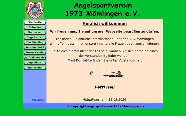 Snímek obrazovky asv-moemlingen.de