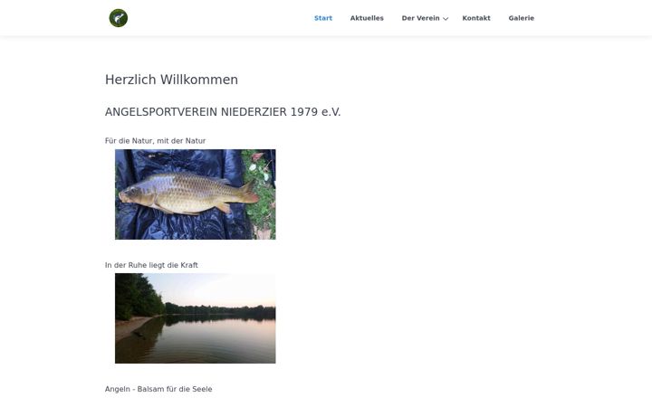 Screenshot of asv-niederzier.de