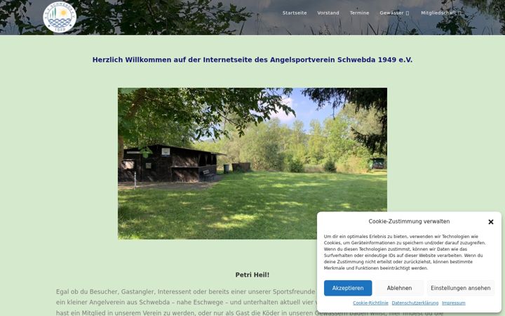Screenshot of asv-schwebda.de