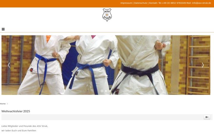 Screenshot of asv-strub.de