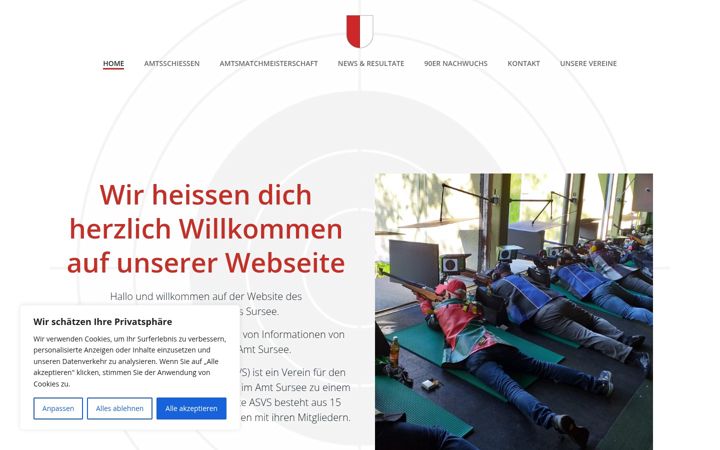 Screenshot ta' asv-sursee.ch