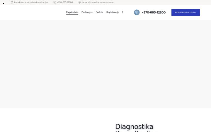 Snímek obrazovky asveikata.lt