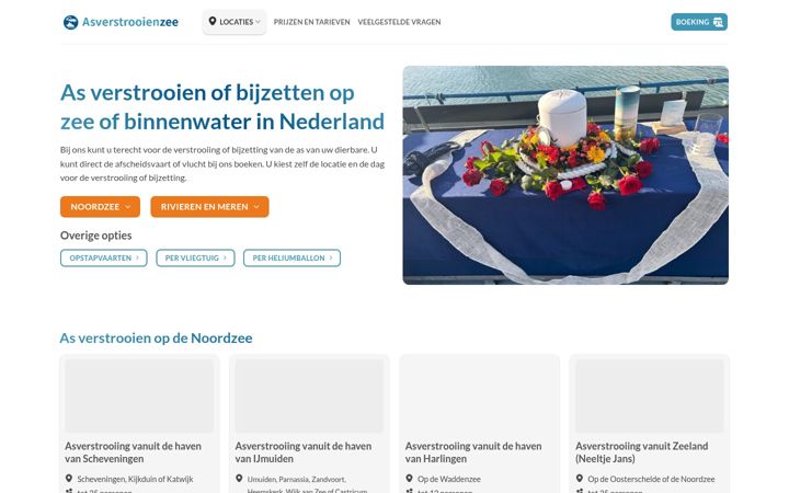 Screenshot of asverstrooienzee.nl