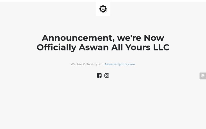 Screenshot of aswanallyours.tours