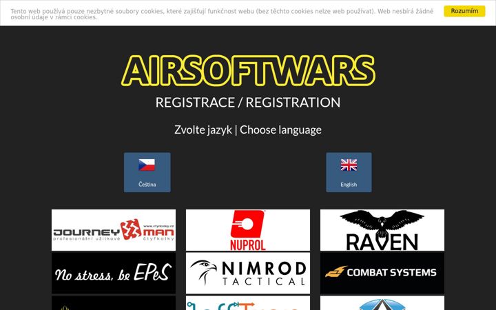 Screenshot of aswars.cz