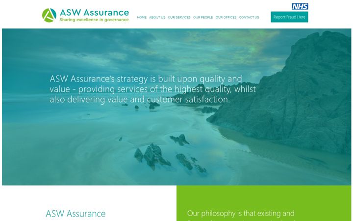 Posnetek zaslona aswassurance.co.uk