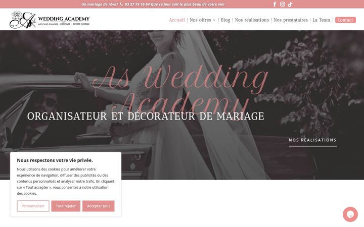 Screenshot of asweddingacademy.com