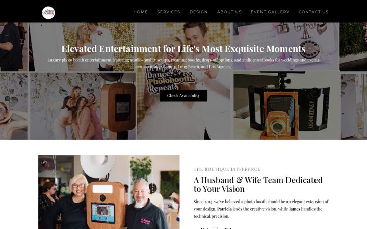 Screenshot of asweetmemoryoc.com