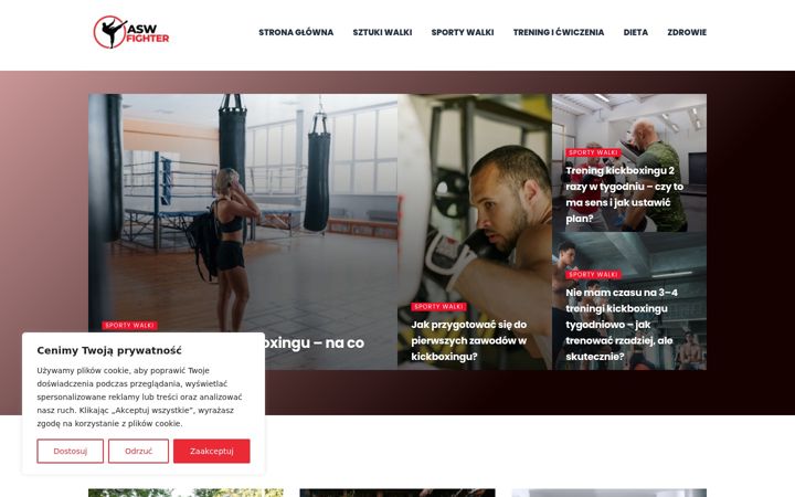 Screenshot von aswfighter.pl