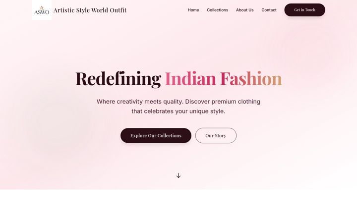 Screenshot of aswo.co.in