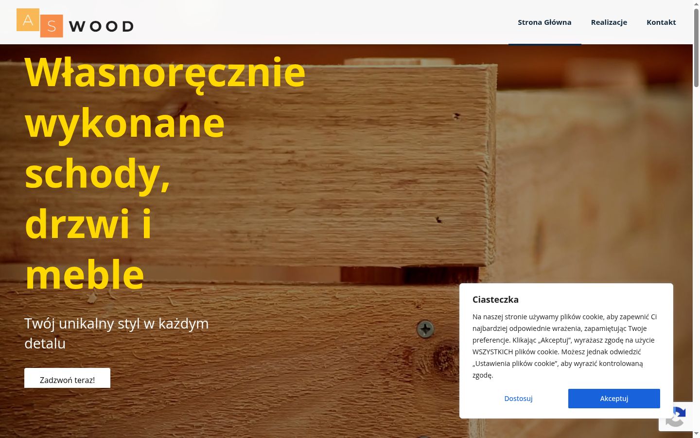 Screenshot des Einwilligungsbanners vor jeglicher Interaktion