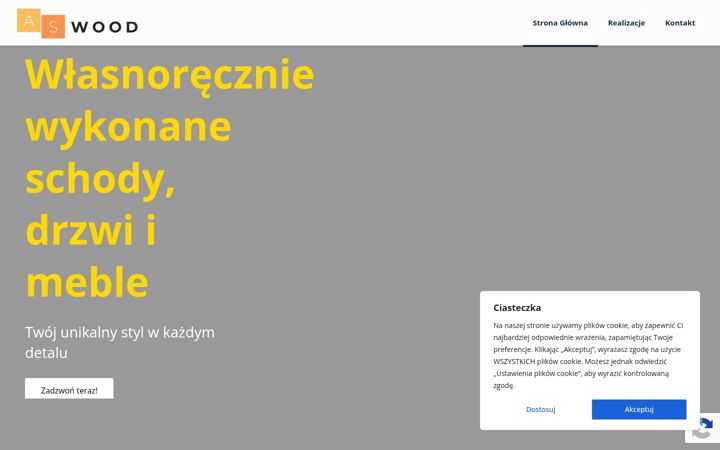 Screenshot von aswood.pl