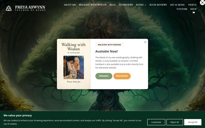 Screenshot of aswynn.com
