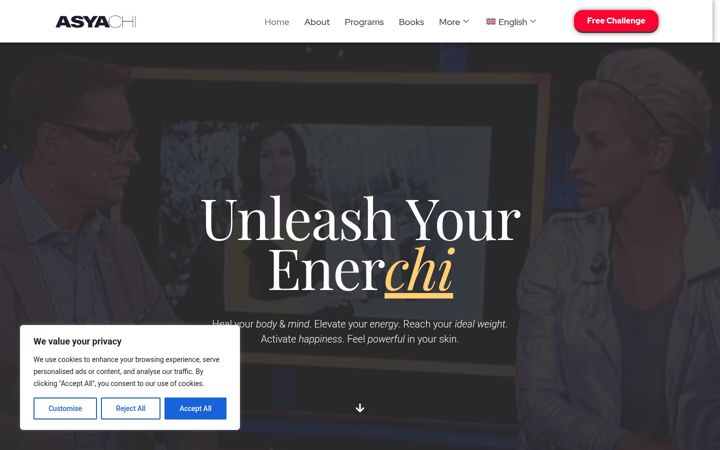 Screenshot of asyachi.com