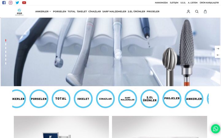 Zrzut ekranu asyadisdeposu.com