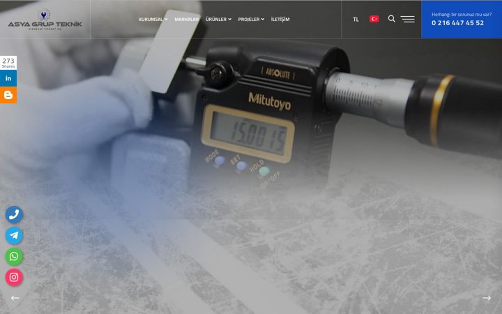 Screenshot of asyateknikhirdavat.com