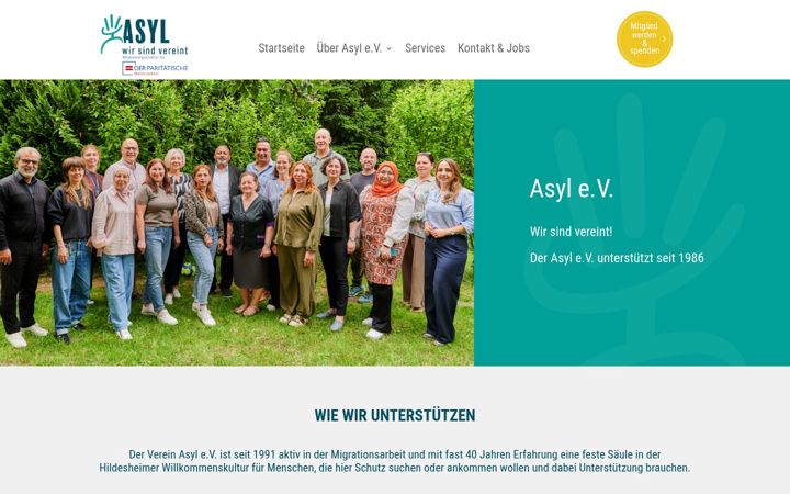 Screenshot ta' asyl-ev.de