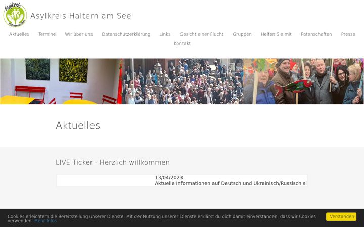 Screenshot of asylkreishaltern.de