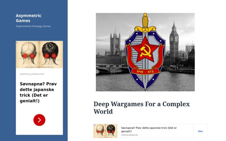 Posnetek zaslona asymgames.com