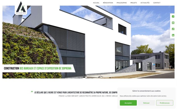 Screenshot di asymmetric-architectes.be