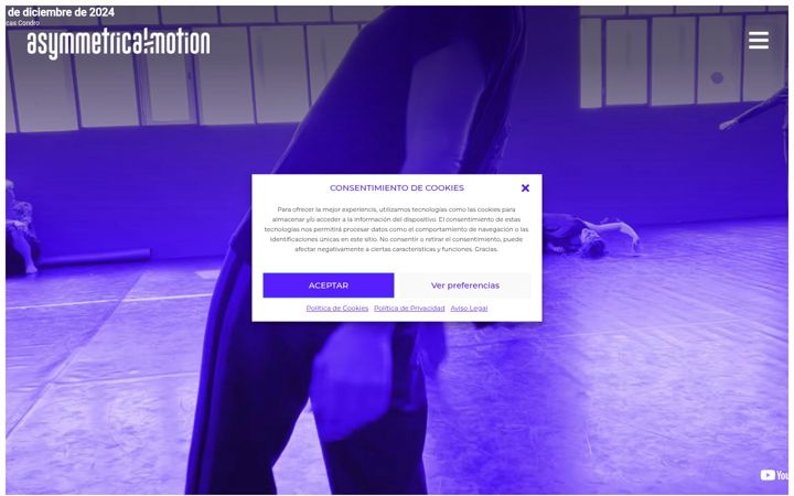 Screenshot of asymmetrical-motion.com