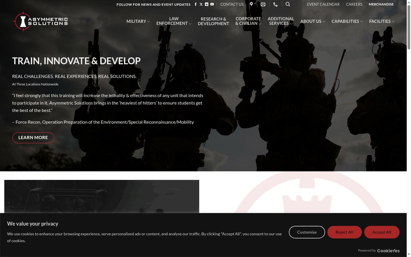 Screenshot tal-banner tal-kunsens muri qabel kwalunkwe interazzjoni