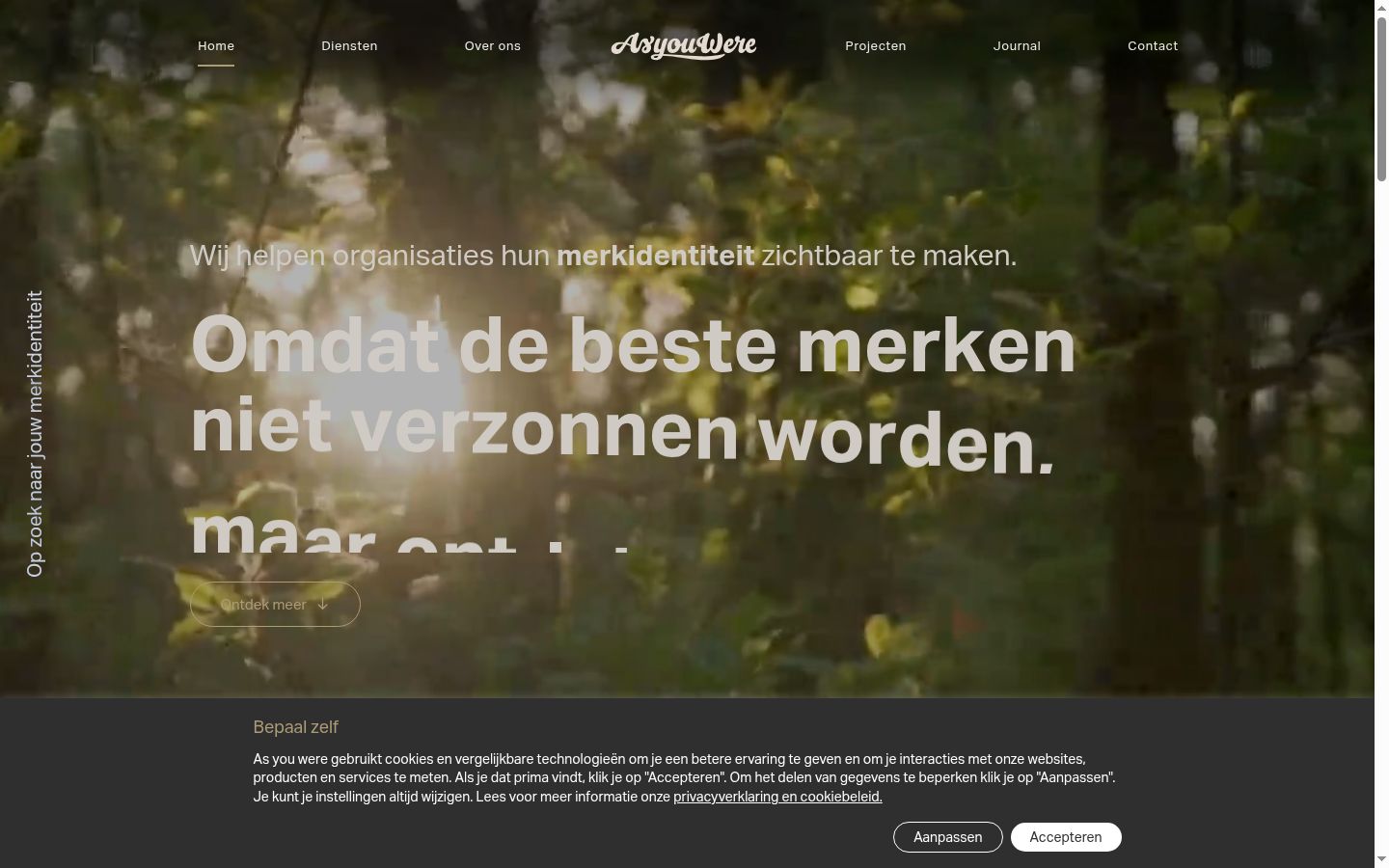 Screenshot tal-banner tal-kunsens muri qabel kwalunkwe interazzjoni