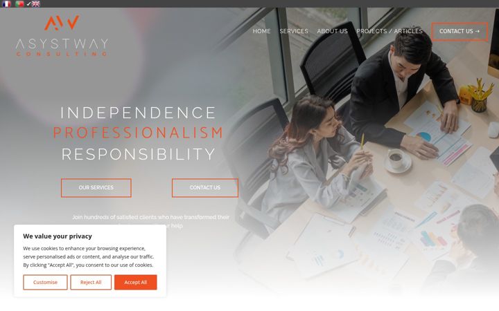 Screenshot of asystway.com