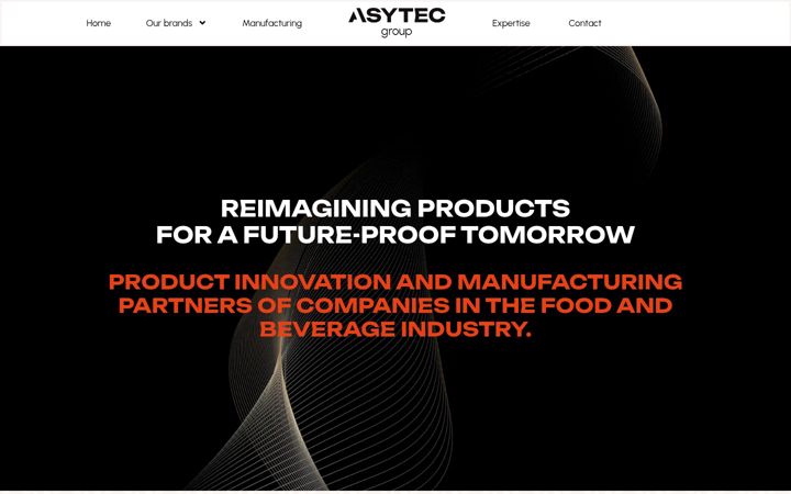 Screenshot of asytecgroup.com